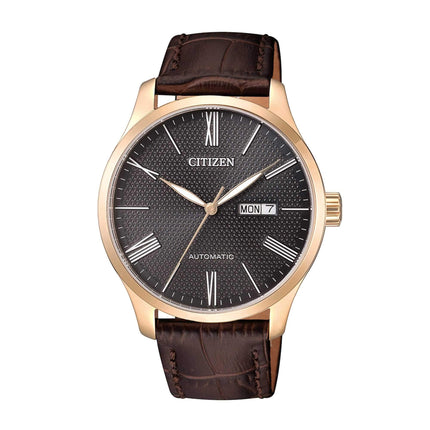 Citizen Men's Watch - Automatic Black Dial Strap Day and Date Display | NH8353-00H ,