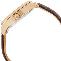 Citizen Men's Watch - Automatic Brown Leather Strap Rose Gold Steel Case | NH8363-14H ,