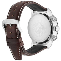 Citizen Men's Watch - Chrono Black Dial Brown Genuine Leather Strap | CA0641-24E ,