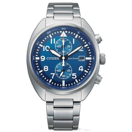 Citizen Men's Watch - Chronograph Blue Dial Stainless Steel Bracelet | CA7040-85L ,