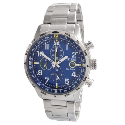 Citizen Men's Watch - Chronograph Power Reserve Blue Dial Bracelet | CA0790-83L ,