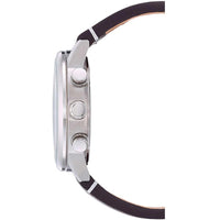 Citizen Men's Watch - Chronograph Power Reserve Blue Dial Brown Strap | CA4420-13L ,