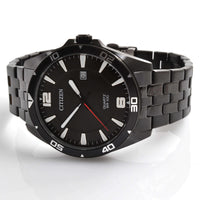Citizen Men's Watch - Date Display Black Dial Stainless Steel Bracelet | BI5055-51E ,