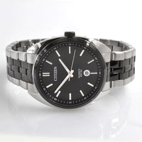 Citizen Men's Watch - Date Display Black Dial Stainless Steel Bracelet | BI5098-58E ,