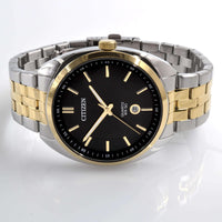 Citizen Men's Watch - Date Display Black Dial Two Tone Steel Bracelet | BI5094-59E ,