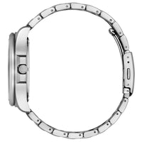 Citizen Men's Watch - Eco-Drive Black Dial Silver Tone Steel Bracelet | AW0110-82E ,