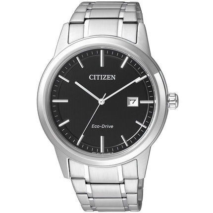 Citizen Men's Watch - Eco-Drive Black Dial Stainless Steel Bracelet | AW1231-58E ,
