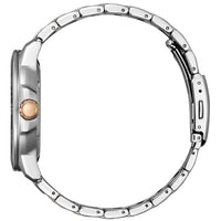 Citizen Men's Watch - Eco-Drive Black Dial Two Tone Steel Bracelet Date | AW1524-84E ,