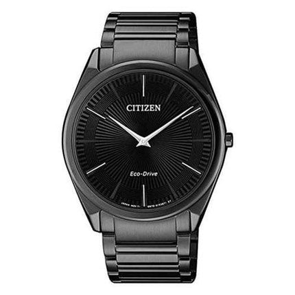 Citizen Men's Watch - Eco Drive Black Stainless Steel Bracelet | AR3079-85E ,