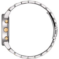 Citizen Men's Watch - Eco-Drive Chronograph Green Dial Two Tone Steel | AT2244-84X ,