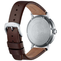 Citizen Men's Watch - Eco-Drive Power Reserve Black Dial Brown Strap | AW1620-21E ,