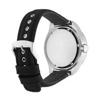 Citizen Men's Watch - Eco-Drive Power Reserve Black Dial Nylon Strap | AW5000-24E ,