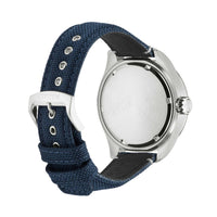 Citizen Men's Watch - Eco-Drive Power Reserve Blue Dial Nylon Strap | AW5000-16L ,