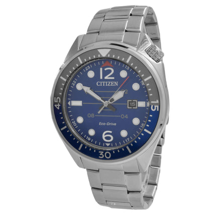 Citizen Men's Watch - Eco-Drive Power Reserve Blue Dial Steel Bracelet | AW1716-83L ,