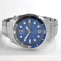 Citizen Men's Watch - Eco-Drive Power Reserve Blue Dial Steel Bracelet | AW1716-83L ,