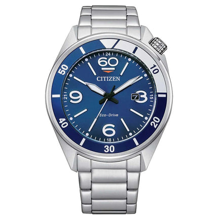 Citizen Men's Watch - Eco-Drive Power Reserve Stainless Steel Bracelet | AW1711-87L ,