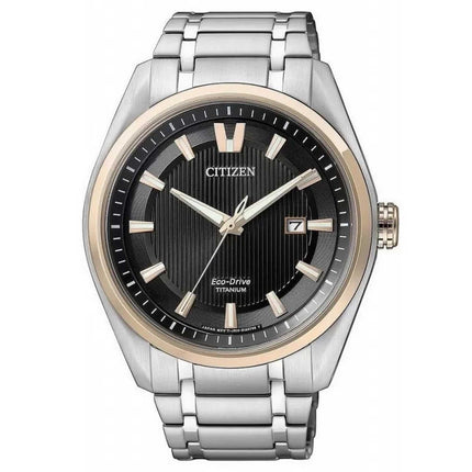 Citizen Men's Watch - Eco-Drive Silver Steel Bracelet Power Reserve | AW1244-56E ,
