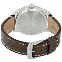 Citizen Men's Watch - Eco-Drive Solar Powered Green Dial Leather Strap | BM6838-25X ,