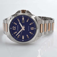 Citizen Men's Watch - Endicott Eco-Drive Blue Dial Two Tone Bracelet | AW1726-55L ,