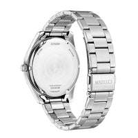 Citizen Men's Watch - Japanese Quartz Green Dial Silver Steel Bracelet | BI1031-51X ,