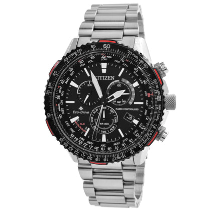 Citizen Men's Watch - Promaster Alarm Chronograph Black Dial Bracelet | CB5001-57E ,