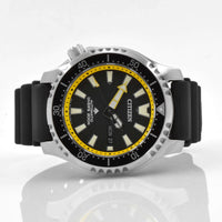 Citizen Men's Watch - Promaster Automatic Black and Yellow Dial Strap | NY0130-08E ,