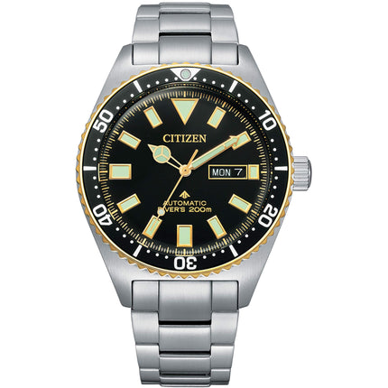 Citizen Men's Watch - Promaster Automatic Date Display Steel Bracelet | NY0125-83E ,