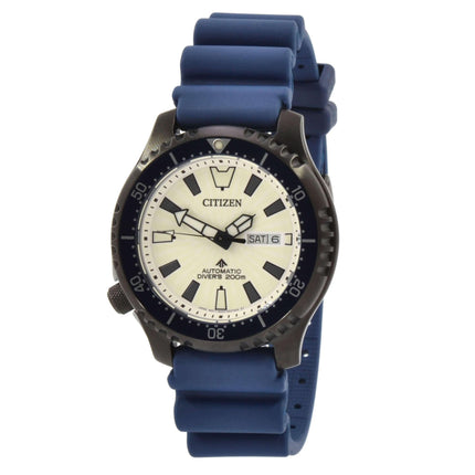 Citizen Men's Watch - Promaster Automatic Date Display White Dial Strap | NY0137-09A ,