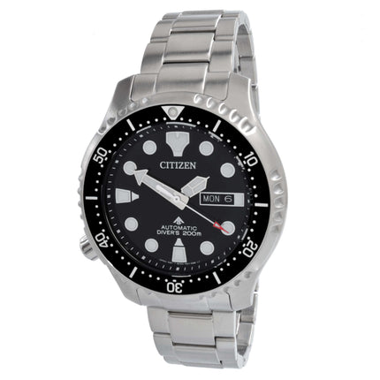 Citizen Men's Watch - Promaster Black Dial Bracelet Day and Date Display | NY0140-80E ,