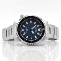 Citizen Men's Watch - Promaster Date Display Blue Dial Silver Bracelet | NY0136-52L ,