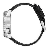 Citizen Men's Watch - Rotating Bezel Black Nylon Strap Date Display | NJ2198-16X ,