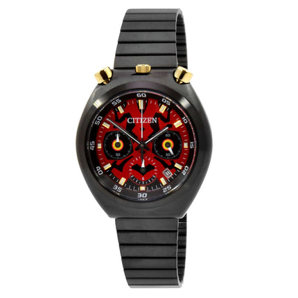Citizen Men's Watch - Star Wars Darth Maul Tsuno Chrono Black Bracelet | AN3668-55W ,