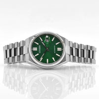 Citizen Men's Watch - Tsuyosa Date Display Green Dial Steel Bracelet | NJ0150-56X ,