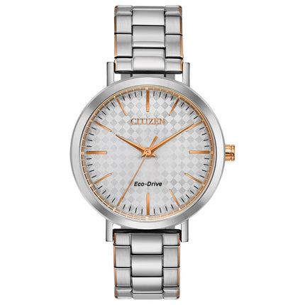 Citizen Women's Eco Drive Watch - Drive Two Tone Bracelet | EM0766-50A ,
