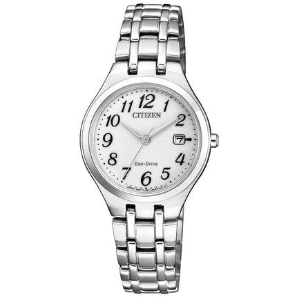 Citizen Women's Watch - Dress White Dial Stainless Steel Bracelet | EW2480-83A ,
