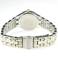 Citizen Women's Watch - Eco-Drive White Dial Two Tone Bracelet | EW2486-52A ,