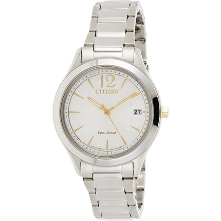 Citizen Women's Watch - Power Reserve White Dial Silver Steel Bracelet | FE6124-85A ,