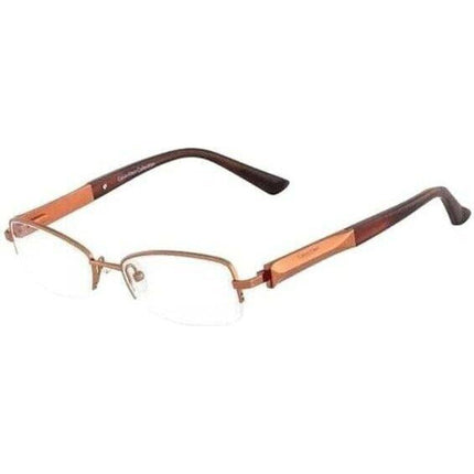 Ck Collection Unisex Eyeglasses - Burgundy Rectangular Frame | CK COLLECTION 7375 611 ,