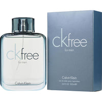 CK Free by Calvin Klein, 3.4 oz Eau De Toilette Spray for Men ,