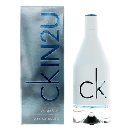 CK IN2U by Calvin Klein, 3.4 oz Eau De Toilette Spray for Men ,