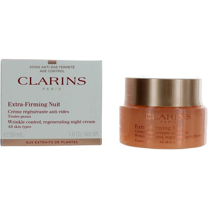 Clarins Women's Night Cream - Extra Firming Nuit Anti-Aging Moisturizer, 1.6 oz ,