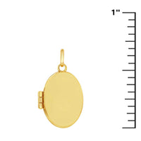 Women's Locket - 14K Yellow Gold Polished Oval | 14J-200 ,