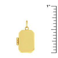 Women's Locket - 14K Yellow Gold Rectangle | 14J-201 ,
