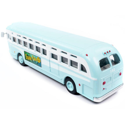 Classic Metal Works 1/87 (HO) Scale Car - GMC PD-4103 Transit Bus #152 Light Blue ,