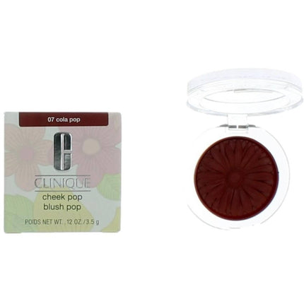 Clinique Women's Cheek Blush Pop - Long-Wearing and Buildable 07 Cola Pop, 0.12 oz ,