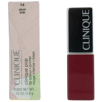 Clinique Women's Matte Lip Colour + Primer - Long Lasting in Shade 14 Plum Pop, 0.13 oz ,