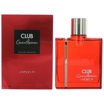 Club Gentleman by Johan.b, 3.4 oz Eau De Toilette Spray for Men ,