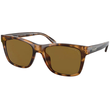 Coach Men's Sunglasses - Full Rim Dark Tortoise Plastic Frame | 0HC8359U 51208356 ,
