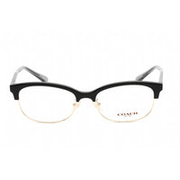 Coach Unisex Eyeglasses - Black Pale Gold Frame Adjustable Nose Pad | 6144 5629 ,