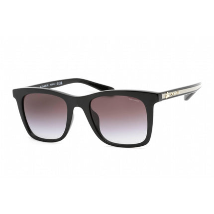 Coach Unisex Sunglasses - Full Rim Black Plastic Square Shape Frame | 0HC8374U 50028G ,